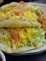 Chicken Tacos on White